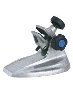 Supporto in ghisa da banco per micrometro con morsa regolabile Fervi s051