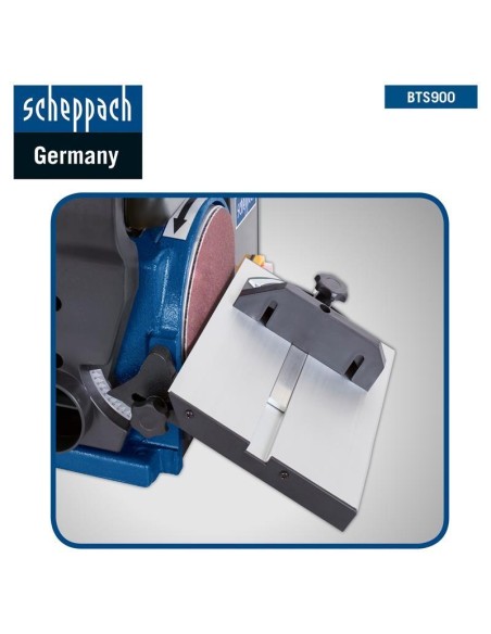 Levigatrice combinata da banco a nastro 100mm piu' disco 150mm Scheppach bts900