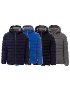 Piumino uomo giacca giubbino con cappuccio leggero 100 grammi Payper freetime