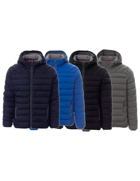 1 - Piumino uomo giacca giubbino con cappuccio leggero 100 grammi Payper freetime 1 - Piumino uomo giacca giubbino con cappuccio leggero 100 grammi Payper freetime