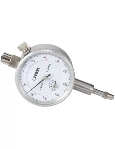 1 - Comparatore centesimale a orologio 0-5 mm risoluzione 0,01 mm Fervi c002/42