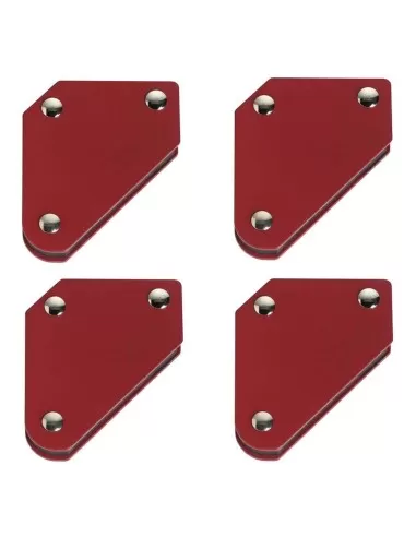1 - Set di 4 posizionatori squadre magnetici 4,5 kg saldatura Fervi s057/060s
