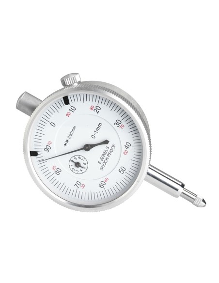Comparatore millesimale a orologio 0-1 mm risoluzione 0,001 mm Fervi c004