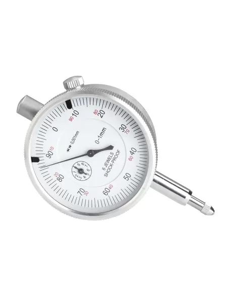 1 - Comparatore millesimale a orologio 0-1 mm risoluzione 0,001 mm Fervi c004