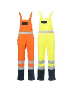 Pettorina salopette bretelle da lavoro alta visibilita' Payper skill