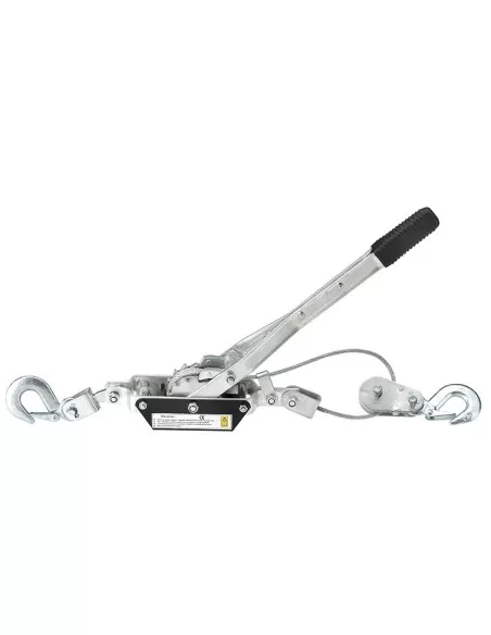 Argano tendi cavo manuale a leva con doppio cricchetto 800 kg Fervi 0066