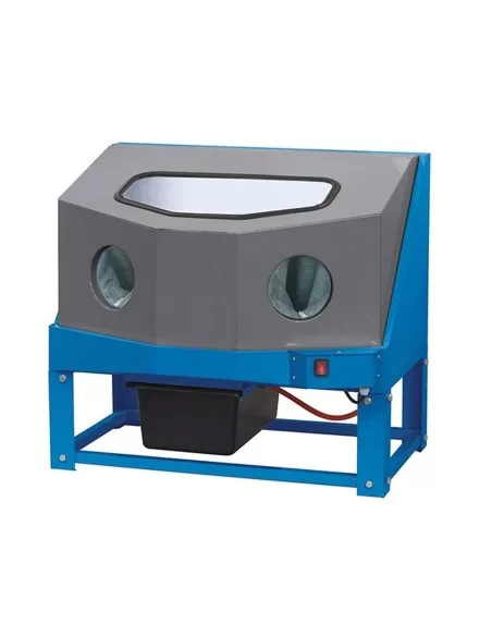 Vasca lavaggio lavapezzi da banco chiusa officina lava pezzi Fervi 0203