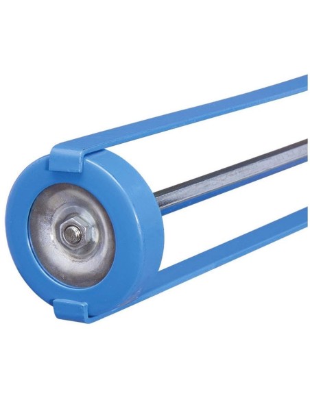 Pistola per cartuccia silicone doppio stelo rinforzato Fervi 0234