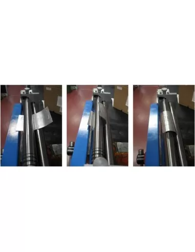 3 - Mini calandra a 3 rulli per calandratura curvatura lamiere Fervi 0235