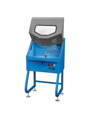 Vasca di lavaggio lavapezzi ad acqua calda officina lava pezzi Fervi 0305