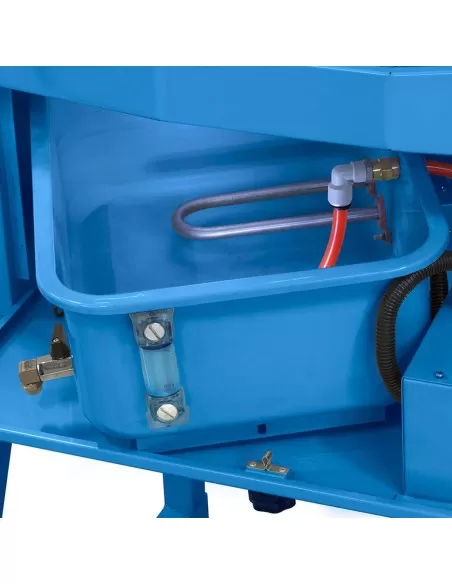 Vasca di lavaggio lavapezzi ad acqua calda officina lava pezzi Fervi 0305