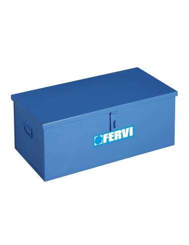 Baule in acciaio porta utensili - attrezzi 770×420×305 mm Fervi 0363/30