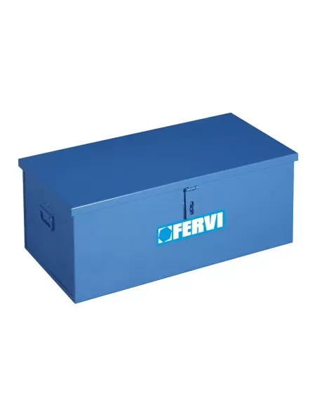 1 - Baule in acciaio porta utensili - attrezzi 770×420×305 mm Fervi 0363/30 1 - Baule in acciaio porta utensili - attrezzi 770×420×305 mm Fervi 0363/30