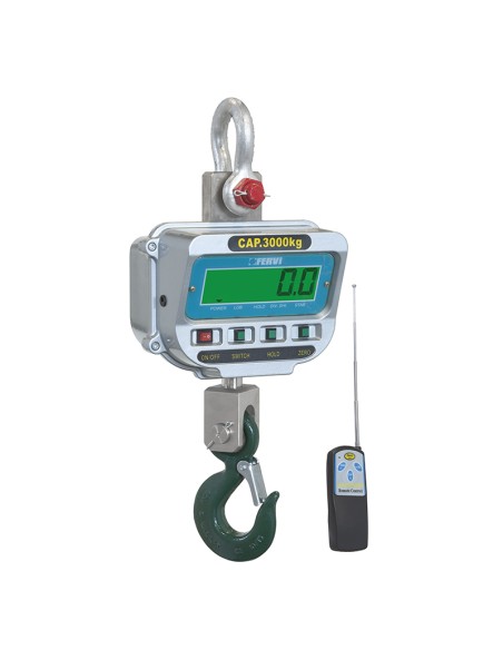 Dinamometro bilancia digitale portata 10000 kg Fervi d012/1000