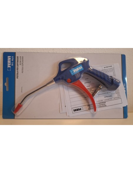 Pistola per soffiaggio aria compressa compressore Fervi 0412