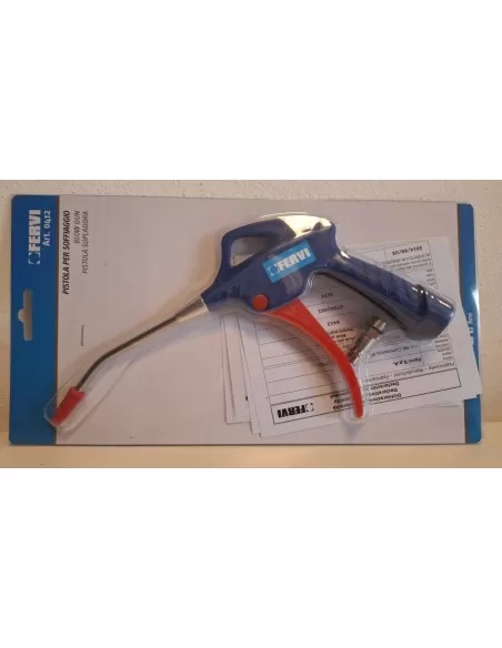 3 - Pistola per soffiaggio aria compressa compressore Fervi 0412