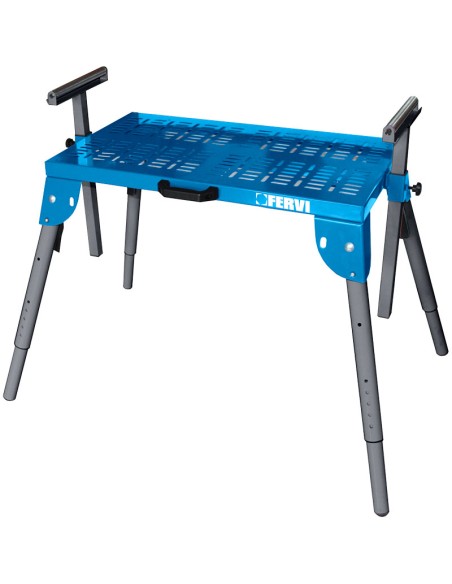 1 - Banco supporto pieghevole per troncatrice portatile Fervi 0522