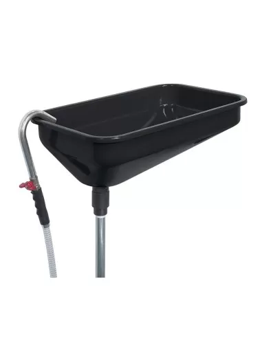 5 - Aspiratore recuperatore pneumatico olio esausto carrellato 70l Fervi 0596