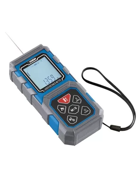 1 - Misuratore di distanza metro puntatore laser 80m Fervi ml80a