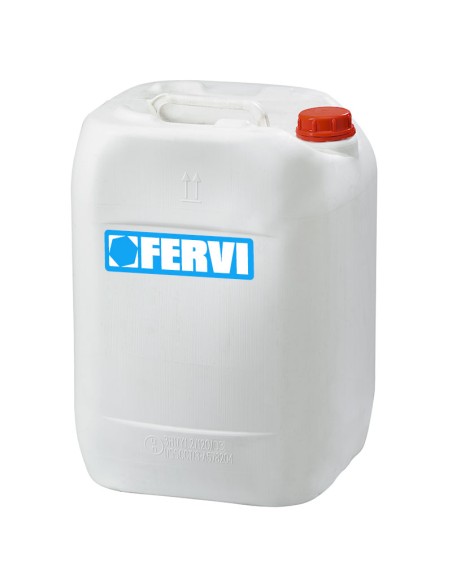 Liquido detergente lavapezzi diluibile in acqua solvente vasca 25l Fervi 0632/da
