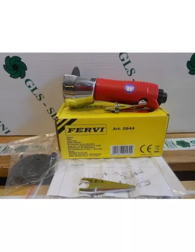 2 - Troncatrice a disco 75 mm pneumatica assiale aria compressa Fervi 0644