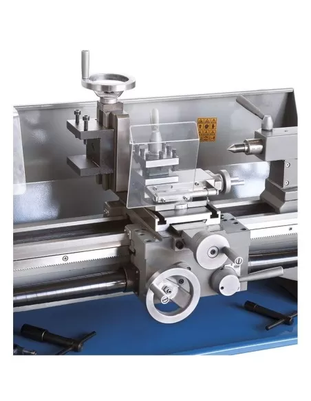 Tornio parallelo ferro metallo con dispositivo di fresatura Fervi 0657