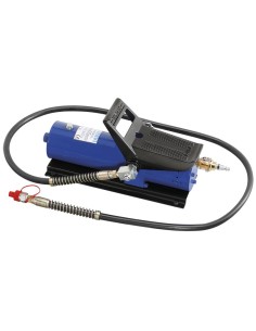 Pompa idraulica comando pneumatico a pedale per presse cric pistoni Fervi 0664