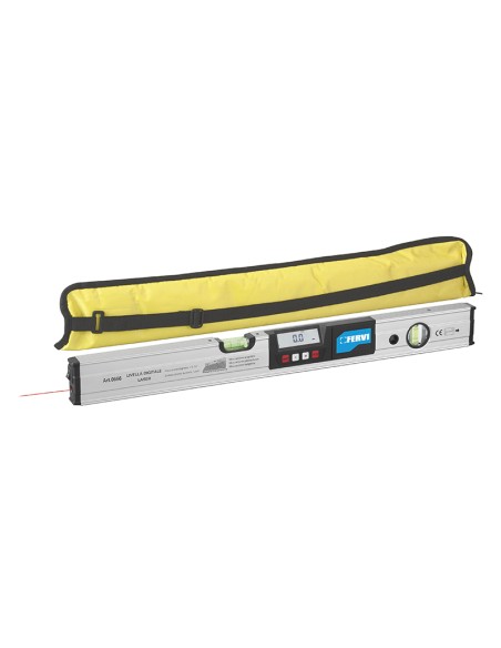 Livella digitale con raggio laser Fervi 0666