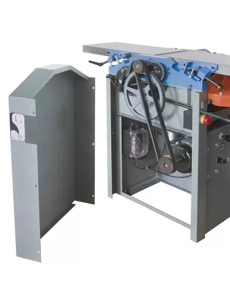 7 - Pialla a filo e spessore combinata per legno 1500 w monofase Fervi 0749