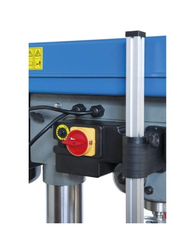 Trapano a colonna da banco con trasmissione a cinghia 750w Fervi 0750