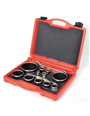 KIT PROFESSIONALE FRESE X LA FORATURA AD UMIDO MONTOLIT FORAKIT VAFA1