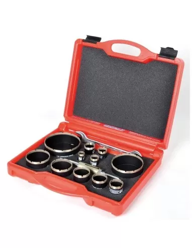 1 - KIT PROFESSIONALE FRESE X LA FORATURA AD UMIDO MONTOLIT FORAKIT VAFA1