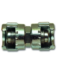 1 - RACCORDO GIUNZIONE CON DADO FRESATO CON FILETTO MASCHIO X ARIA COMPRESSA 1/4"