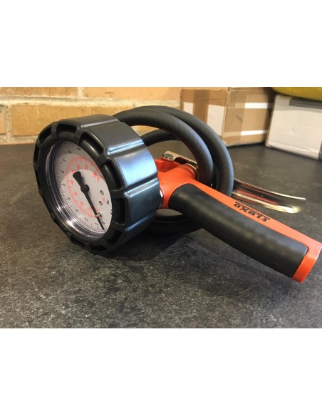 PISTOLA GONFIAGGIO PNEUMATICI MANOMETRO 0-12 BAR X COMPRESSORE