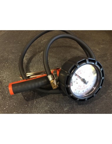 PISTOLA GONFIAGGIO PNEUMATICI MANOMETRO 0-12 BAR X COMPRESSORE