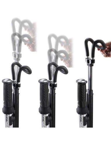 2 - Lampada led magnetica estensibile ganci sotto cofano officina lavoro Fervi 0840