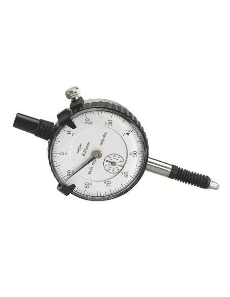 1 - Comparatore centesimale antiurto a orologio risoluzione 0,01 mm Fervi c017