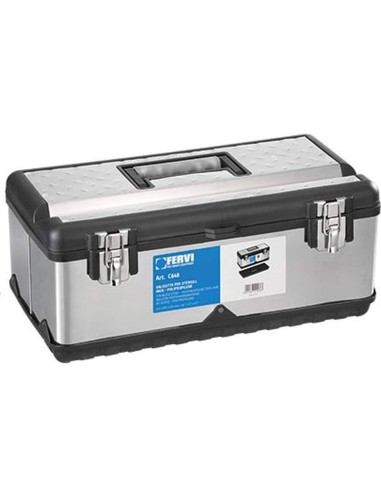 Valigetta valigia cassa per utensili attrezzi minuteria da lavoro Fervi c648