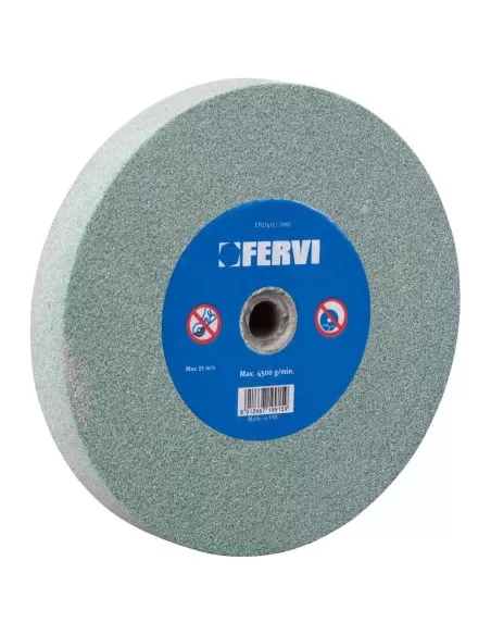 1 - MOLA ABRASIVA GRANA 80 CARBURO SILICIO SMERIGLIATRICE 150x20x32 mm FERVI MV01/80