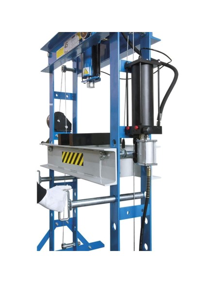 Pressa idraulica manuale e pneumatica 45 ton Fervi p001/45
