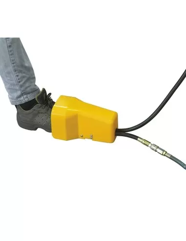 Pressa idraulica manuale e pneumatica 2 velocita' 75 ton Fervi p001/75