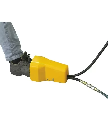 Pressa idraulica manuale e pneumatica 2 velocita' 75 ton Fervi p001/75