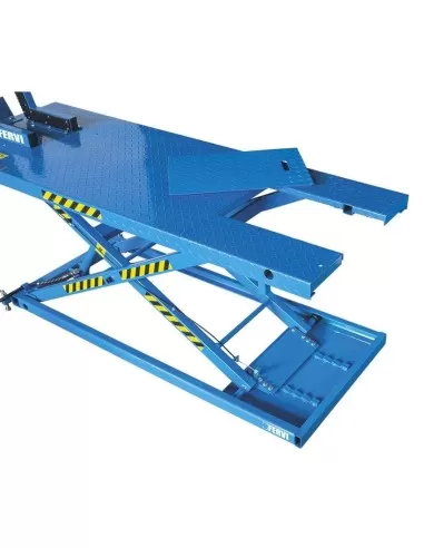 Sollevatore idraulico aria ponte elevatore 600 kg moto scooter quad Fervi s013