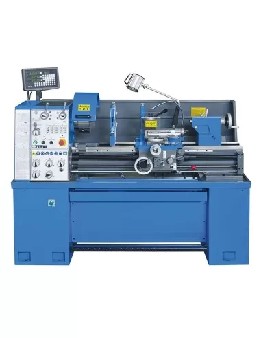 Tornio parallelo con visualizzatore ferro metallo trifase 400v Fervi t070/400v3a