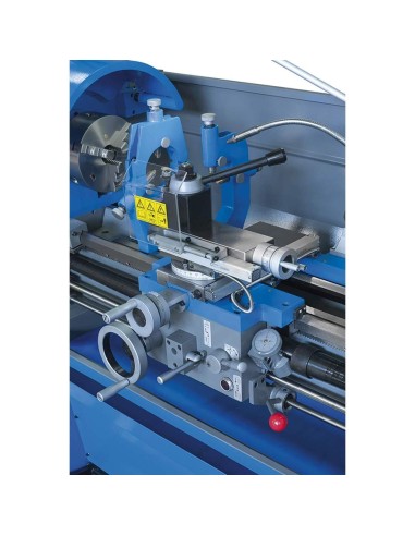 Tornio parallelo con visualizzatore ferro metallo trifase 400v Fervi t070/400v3a