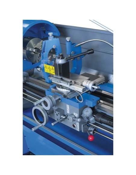 Tornio parallelo con visualizzatore ferro metallo trifase 400v Fervi t070/400v3a
