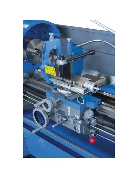 Tornio parallelo con visualizzatore ferro metallo trifase 400v Fervi t070/400v3a