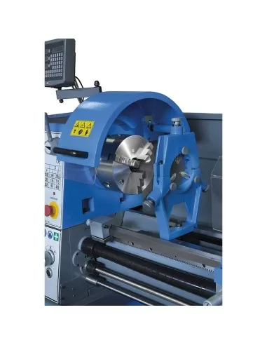 Tornio parallelo con visualizzatore ferro metallo trifase 400v Fervi t070/400v3a