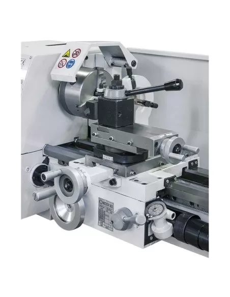 Tornio parallelo ferro metallo cambio velocita' a cinghia ingranaggi Fervi t660