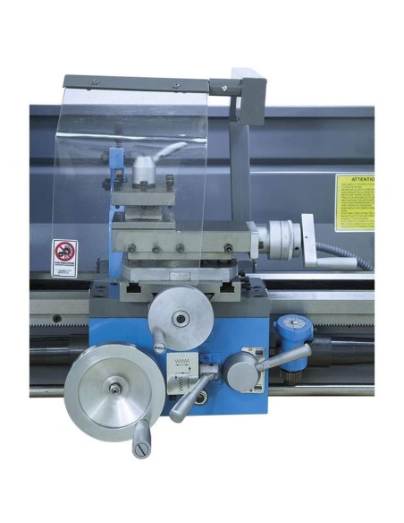 Tornio parallelo ferro metallo monofase velocita' variabile 230 v Fervi t700v